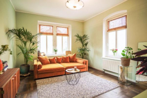 Ferienwohnung Feel Good Apartment - zentrale 65qm Design Fewo im Zittauer Gebirge - bahnhofsnah in ruhiger Lage